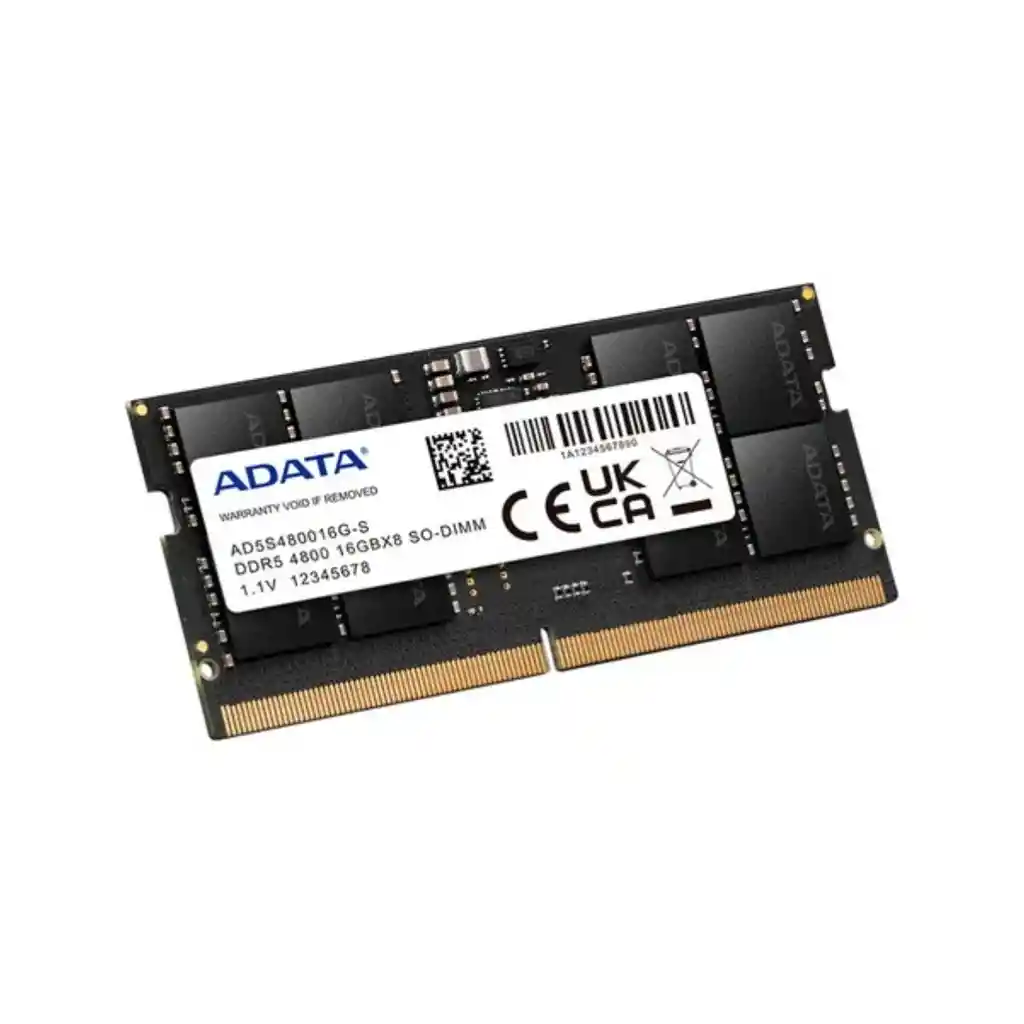 Memoria Ram Adata Ddr5 16gb 4800mhz Para Portátil