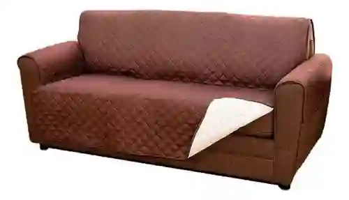 Protector De Sofá De 3 Puestos Doble Cara Semi Impermeable