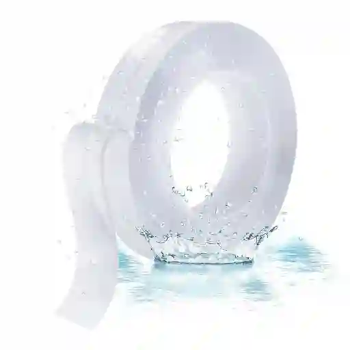 Cinta Doble Cara Resistente Extraíble, Lavable Reutilizable