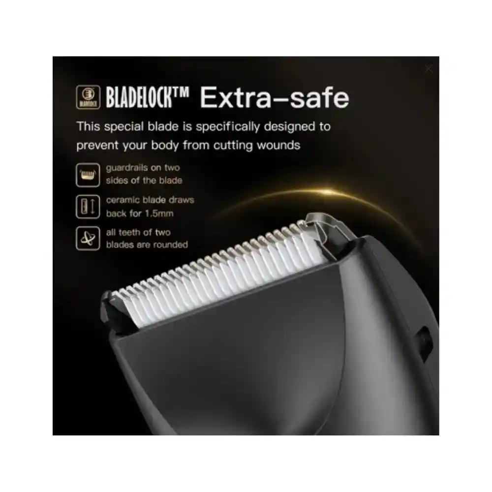 Maquina De Afeitar Corporal Masculina Todo En 1 Waterproof Masculina Recargable