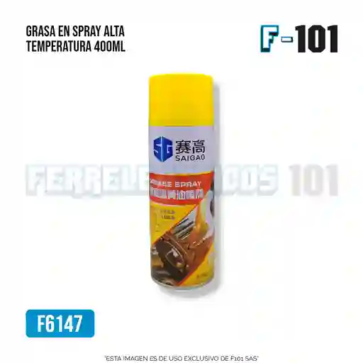 Grasa En Spray Alta Temperatura 450ml
