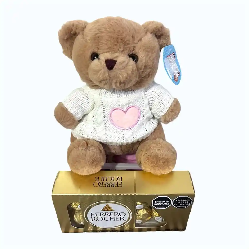 Peluche Oso Café Pequeño