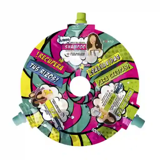 Salvavidas Para Crespas Shampoo, Tratamiento