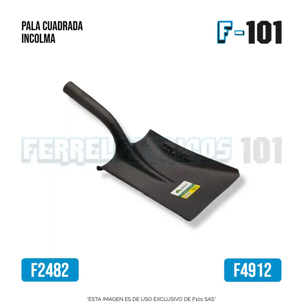 Pala Cuadra #4 Incolma
