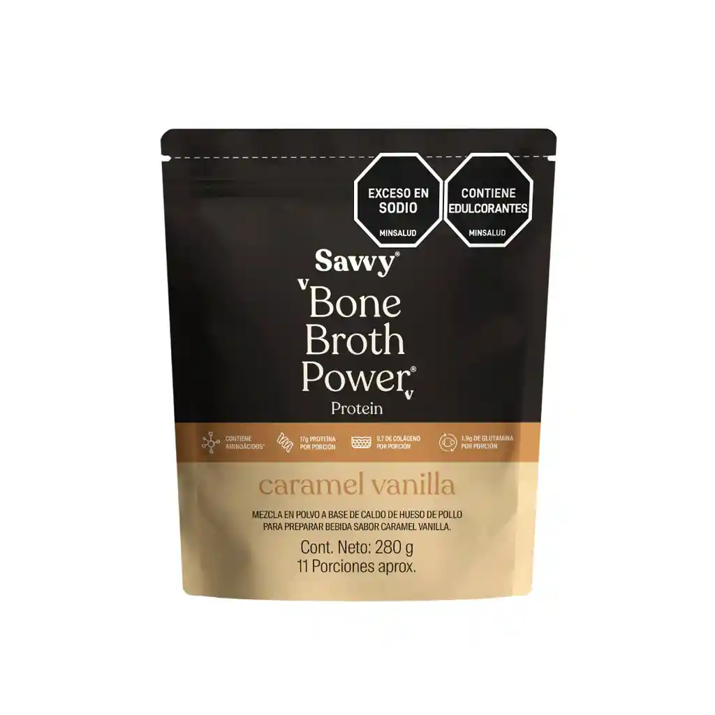 Proteína Caramel Bone Broth Mini 280g