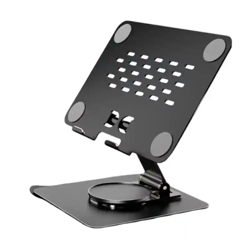 Soporte Base Metalico Para Ipad O Tablet Giratorio Ajustable