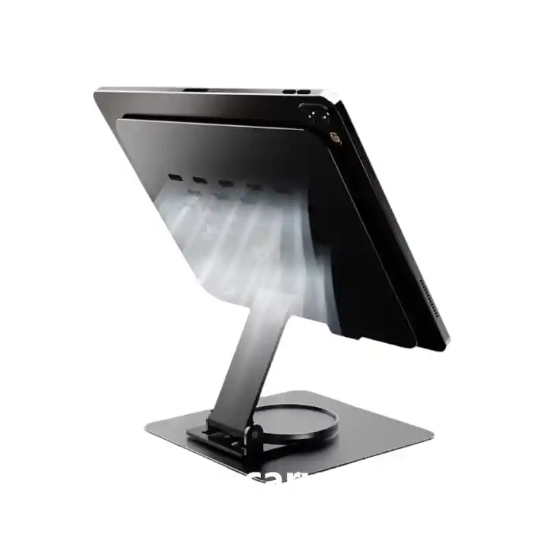 Soporte Base Metalico Para Ipad O Tablet Giratorio Ajustable