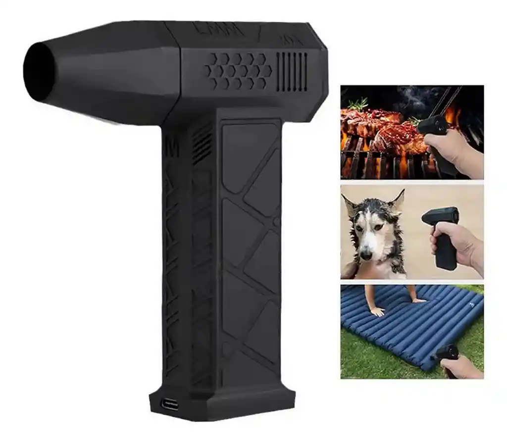 Soplador Mini Jet Turbo 130000 Rpm Ventilador Portatil