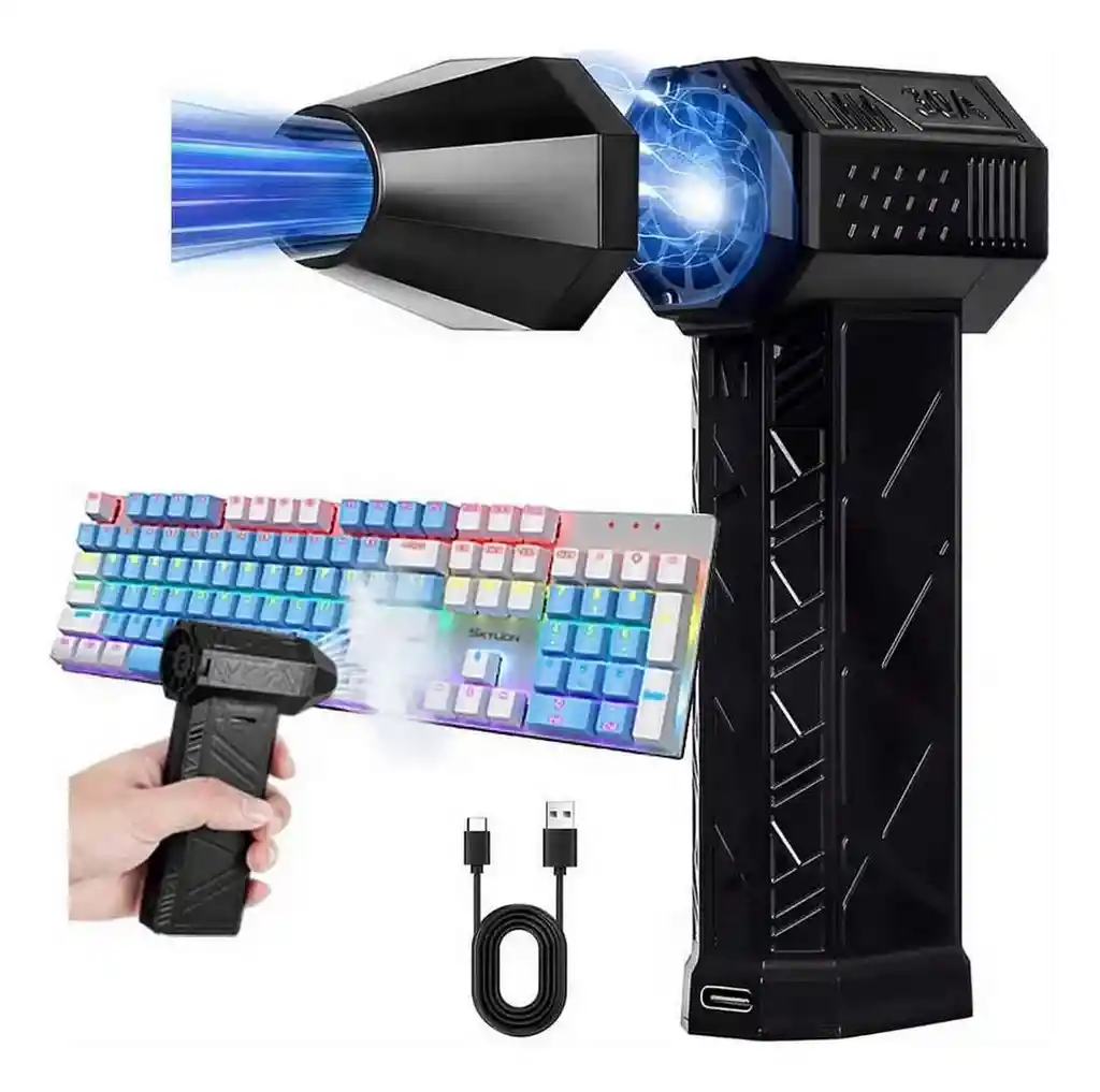 Soplador Mini Jet Turbo 130000 Rpm Ventilador Portatil