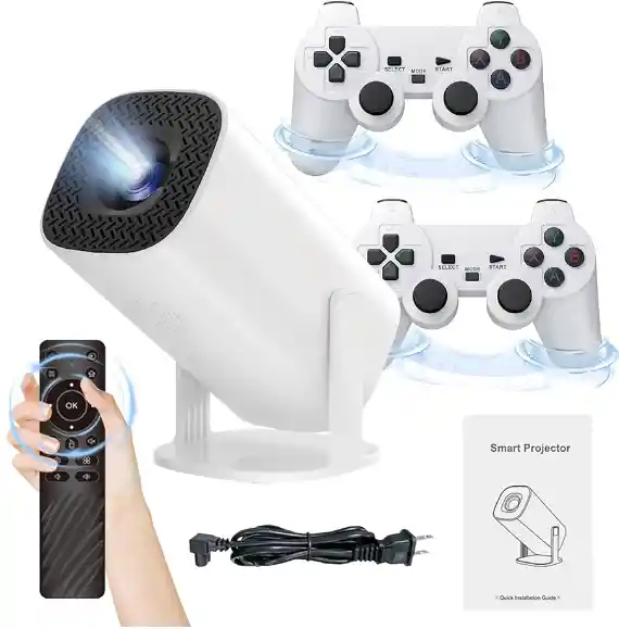 Proyector P30 Max + Consola De Juegos + Entretenimiento