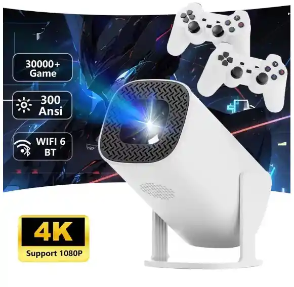 Proyector P30 Max + Consola De Juegos + Entretenimiento