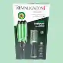 Combo Plancha De Cabello Sirena + Cepillo Secador Linea Aguacate