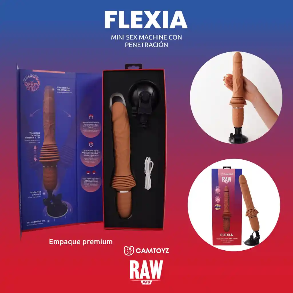 Flexia Raw Pro Dildo Realista