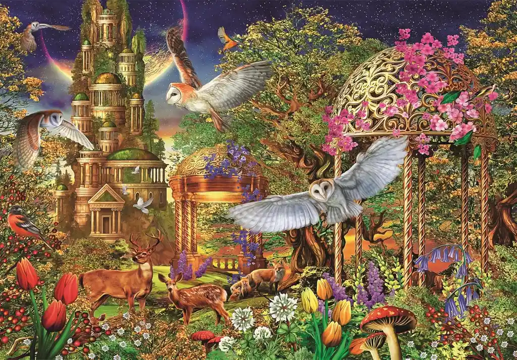 Rompecabezas 1500 Piezas Fantasía Naturaleza Clementoni