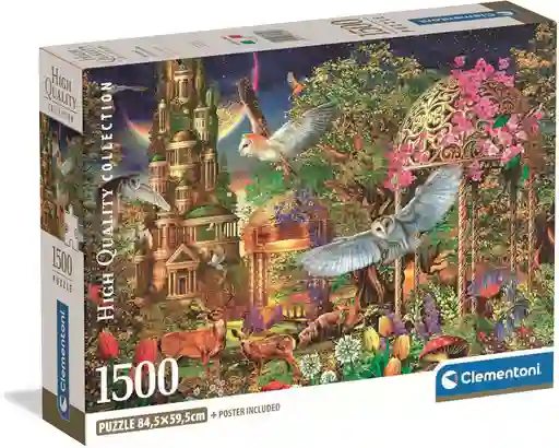 Rompecabezas 1500 Piezas Fantasía Naturaleza Clementoni