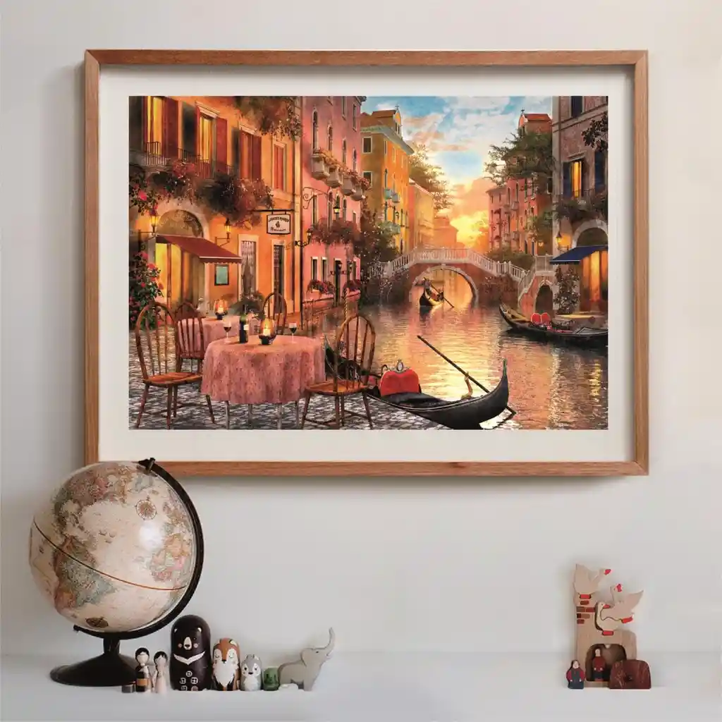 Rompecabezas 1500 Piezas Canal De Venecia Clementoni Adultos