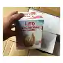 Porta Velas Hojas En Circulo Dorado