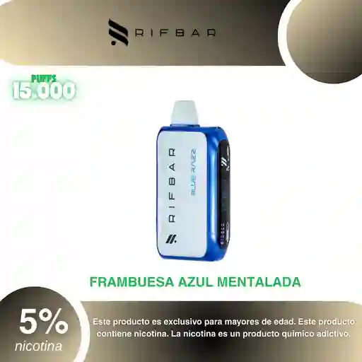 Rifbar Turbo X 15.000 Pufs, Blue Razz 5%