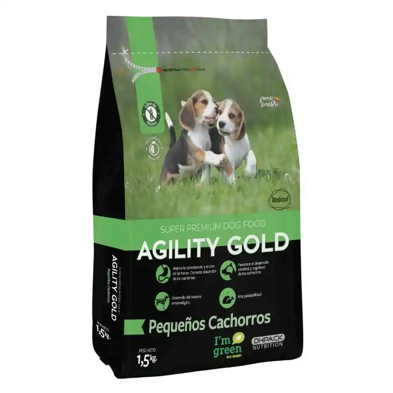 Agility Gold Cachorro Raza Pequeña