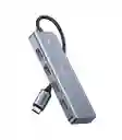 Hub Multipuerto Ugreen 5 Gbps Usb-c A 4 Puertos Usb 3.0 Y Pd