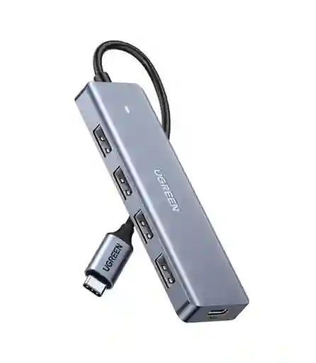 Hub Multipuerto Ugreen 5 Gbps Usb-c A 4 Puertos Usb 3.0 Y Pd