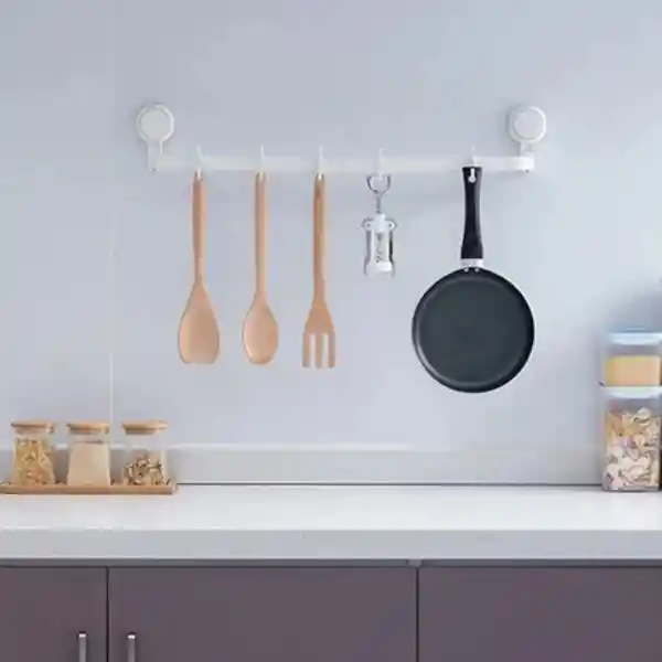 Toallero Copas De Succion Pared