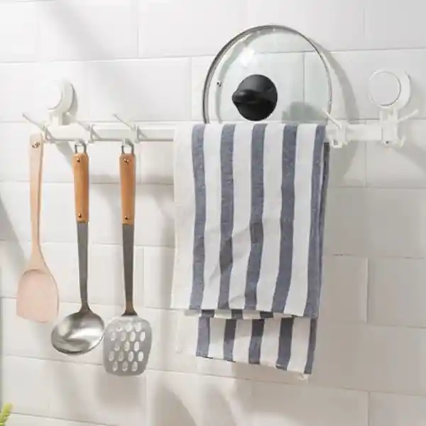 Toallero Copas De Succion Pared