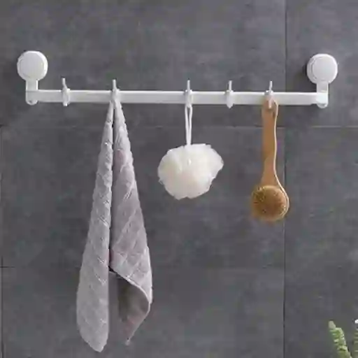 Toallero Copas De Succion Pared