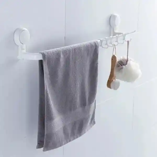 Toallero Copas De Succion Pared