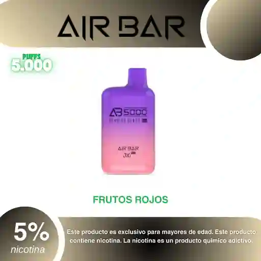 Vape Air Bar Ab 5.000 Pufs, Berries Blast 5%
