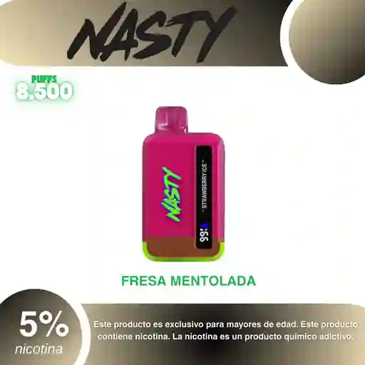 Nasty Bar 8.500 Pufs, Strawberry Ice 5%