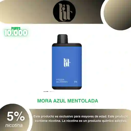 Lit Vap3 10.000 Pufs, Frozen Blueberry 5%