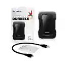 Disco Duro Externo Adata Hd330 5tb Usb 3.1 Negro