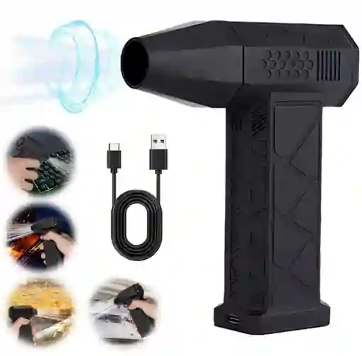 Mini Soplador De Mano Ultra Potente Recargable