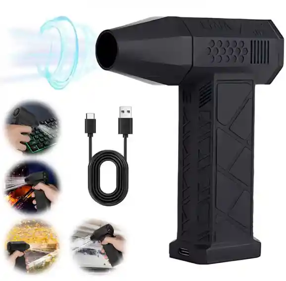 Mini Soplador De Mano Ultra Potente Recargable