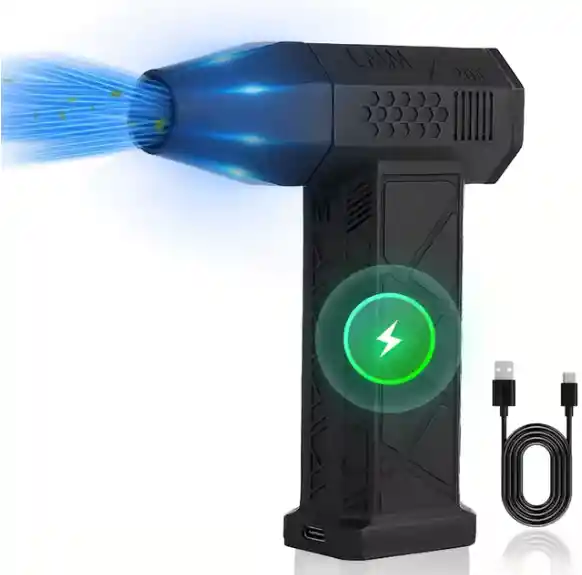 Mini Soplador De Mano Ultra Potente Recargable