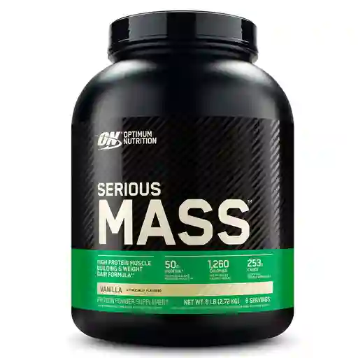 Serious Mass Optimum Nutrition 6 Lb Vanilla