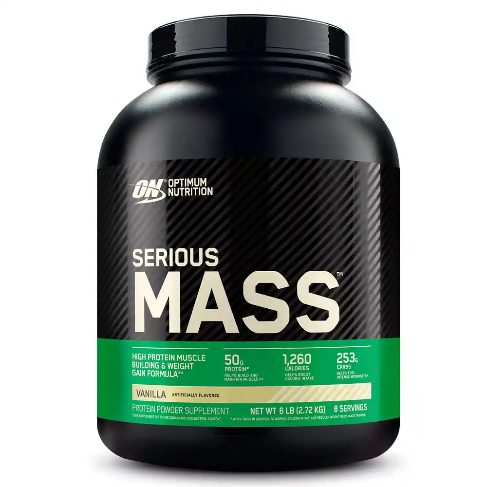 Serious Mass Optimum Nutrition 6 Lb Vanilla
