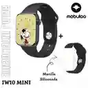 Reloj Inteligente Smartwatch Bluetooth Mobulaa Iw10 Mini Negro 41mm