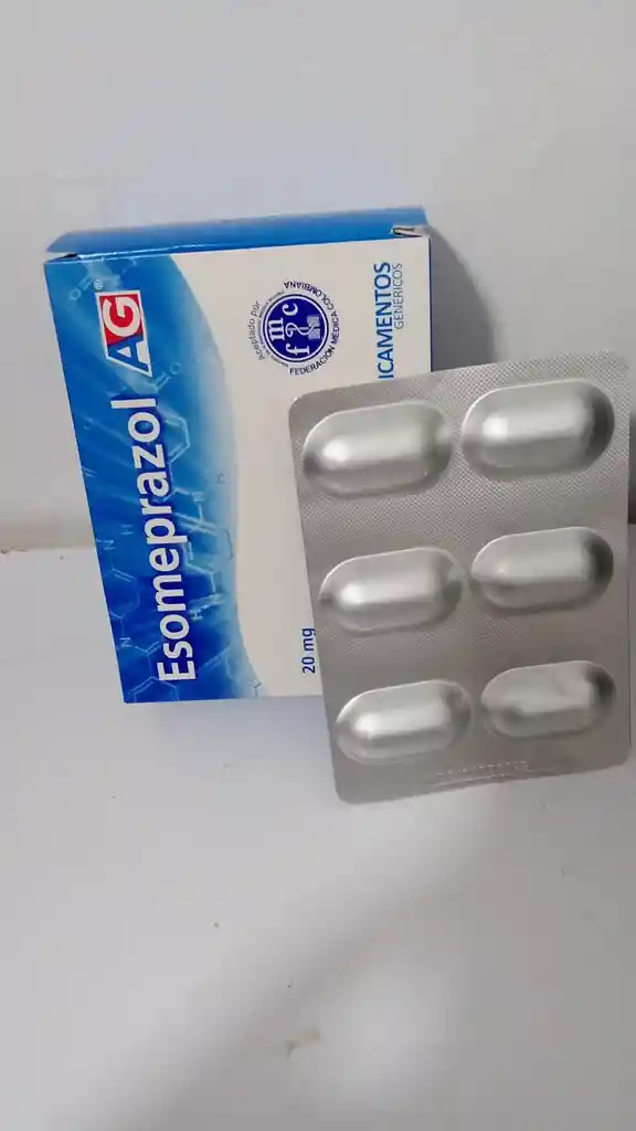 Esomeprazol 20 Mg X 6 Tabs