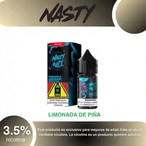 Nasty Salt 30 Ml Pineapple Lemonade 3.5%