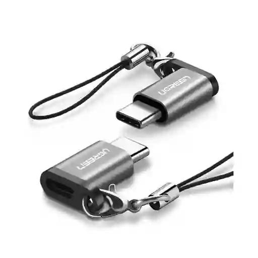 Adaptador Usb Tipo C Macho A Micro Usb Hembra Ugreen Llavero