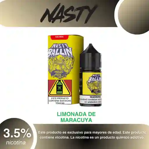 Nasty Juice 30 Ml Passion Fruit Lemonade 3.5%