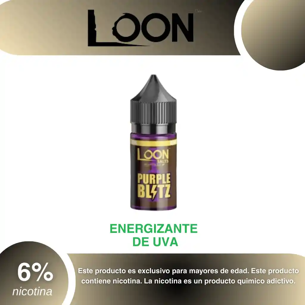 Loon Salt Purple Blitz 30 Ml, 6%