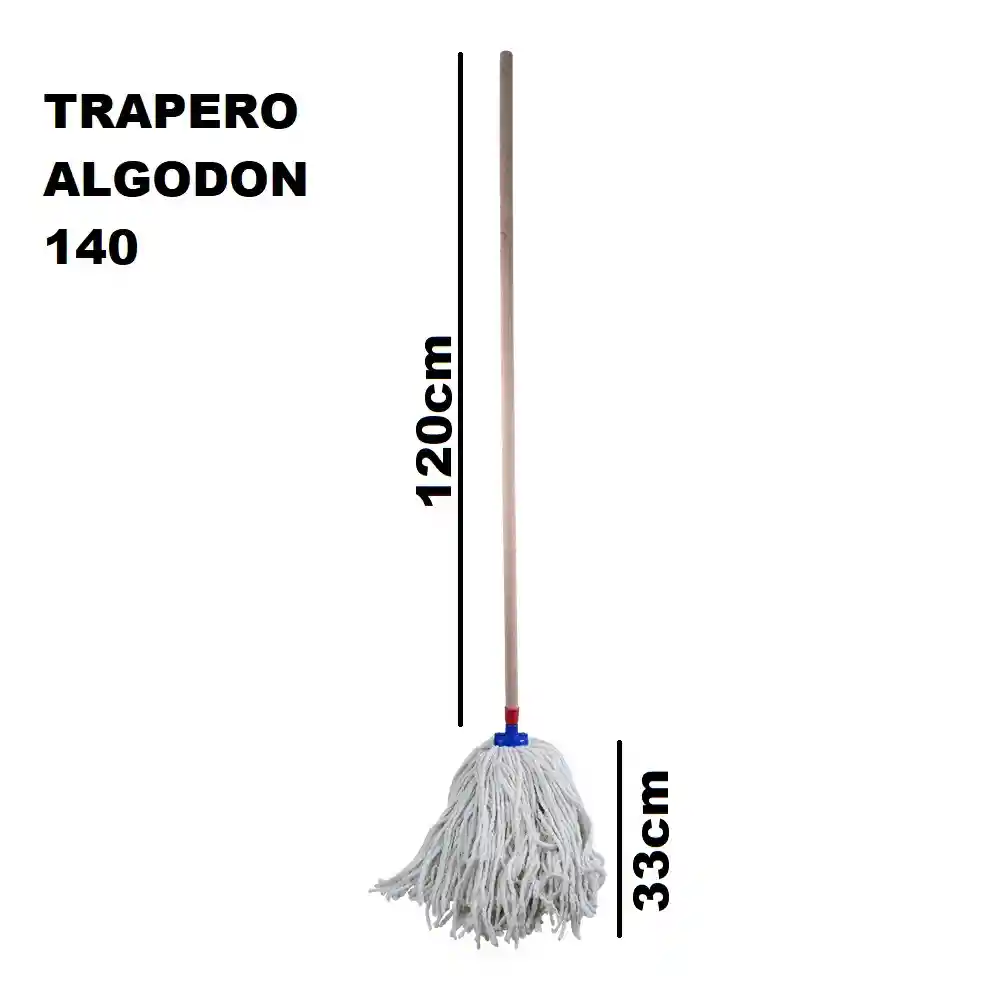Trapero Algodon Con Palo 140