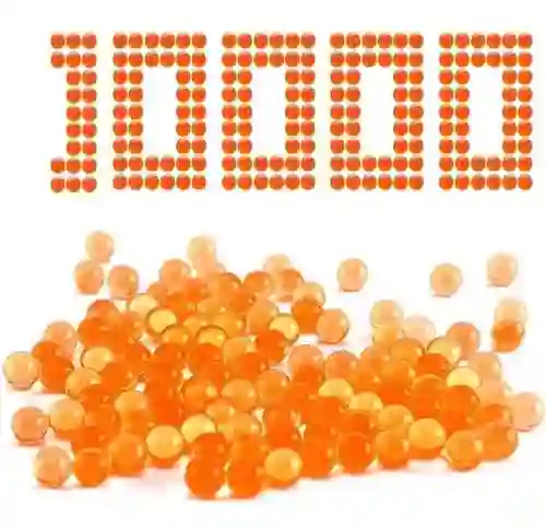 Bolitas De Gel Para Pistolas De Juguete Y Decoración X10.000 Unidades