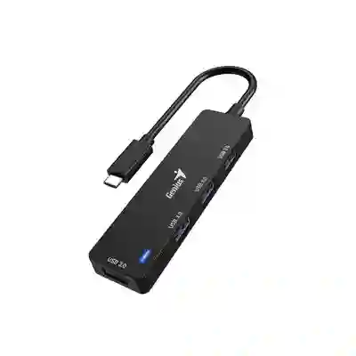 Hub Genius Uh-400 Usb C 4 Puertos Usb 3.0