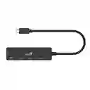 Hub Genius Uh-400 Usb C 4 Puertos Usb 3.0