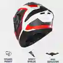 Casco Integral Smk Typhoon Doble Visor Gafas Certificado Disponible Talla S