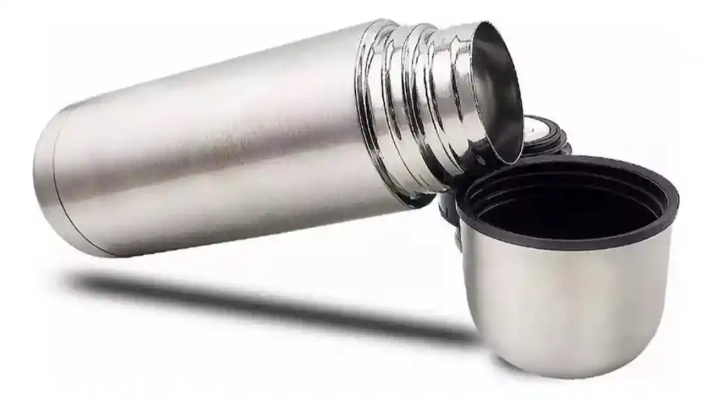 Termo Para Bebidas Calientes Bala Metalico 0.5 Litros